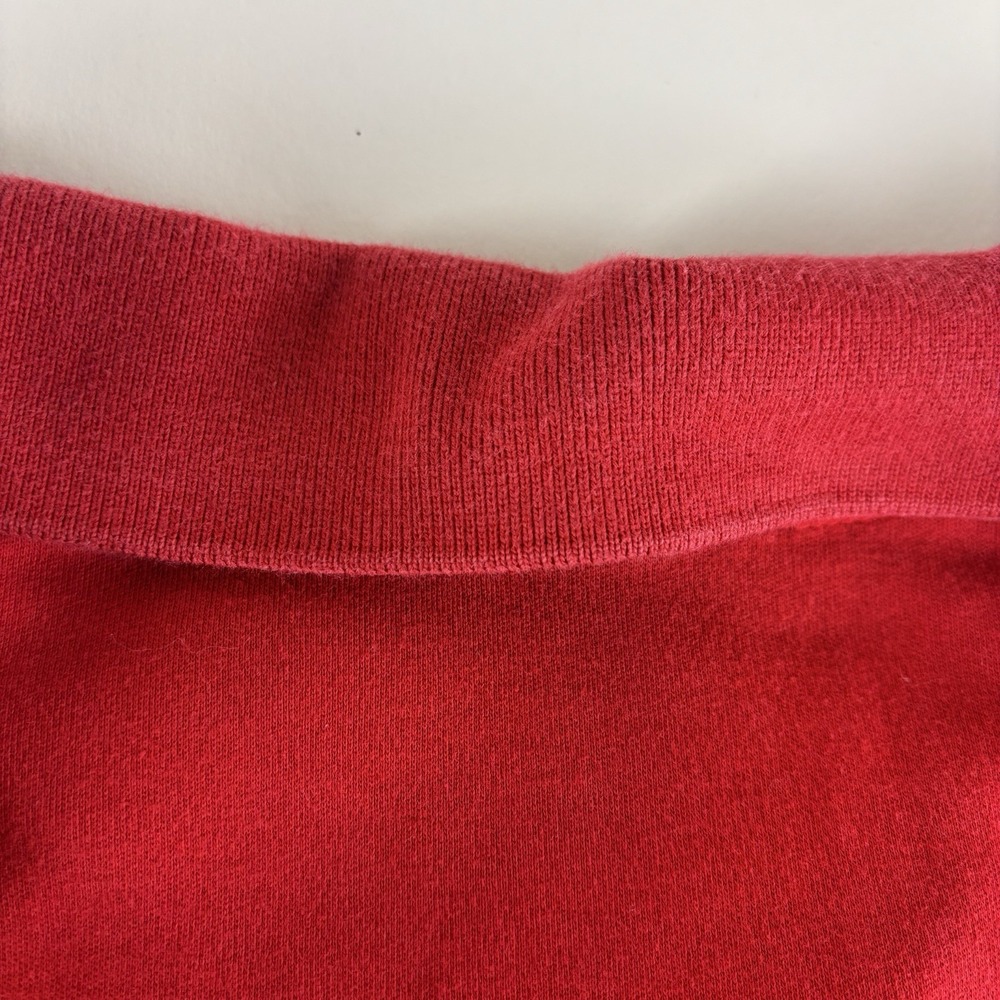Polo Ralph Lauren Classic Fit Cotton Solid Red Polo Shirt Men's Size 2XB - Picture 5 of 9